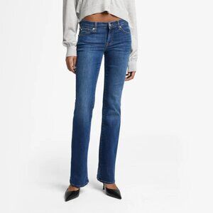 7 FOR ALL MANKIND Jeans Women's 31 Original Bootcut Dark Wash New NWT